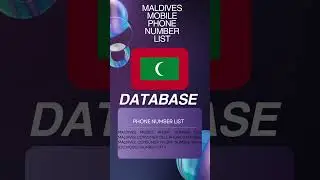 Maldives Mobile Phone Number List | B2B Database