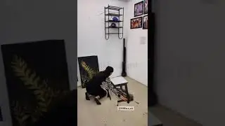 OMG Amazing Shiksha Art Fun Painting Easy Steps For Beginners Art Tutorial #Shorts#Viral#Trending🔥😎😱