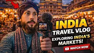 Exploring India&rsquo;s Local Markets | Real Street Life 🇮🇳  Bilal Raza Qadri first Vlog 