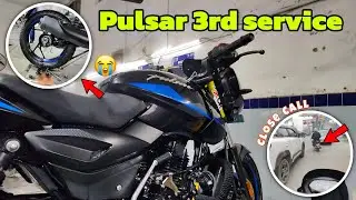 Pulsar 125 3rd service || Naytik Rider 