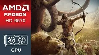 Far Cry Primal Gameplay Radeon HD 6570