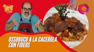 Riquísimo osobuco a la cacerola con fideos