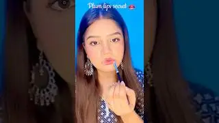 How to Get Perfect Plum Lips 💋 @misshelly_official #plum #juicy #lips #tutorial #makeup #shorts