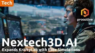 Nextech3D.AI CEO on Krafty Lab expansion with F-35 flight simulation experiences