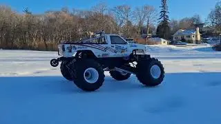 Kyosho USA-1 Nitro Drives on Snow & Ice