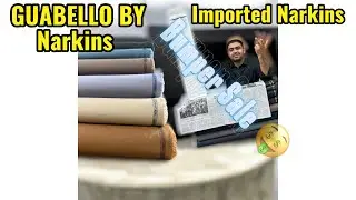 Gabello by Narkins | Imported Wash & Wear Winter Collection 2025 | Gem Designer & Fabrics 