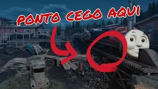 Days Gone PS4 Horda da Serraria ponto cego do trem Thomas 04 | Days Gone Old sawmill Safe Place 04