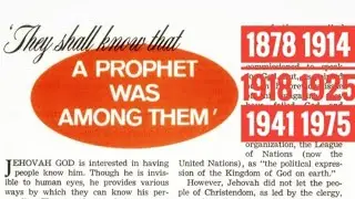 Documentation Proof Exposing the Jehovah's Witnesses False Prophecies 1878 1914 1918 1925 1941 1975