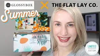 GLOSSYBOX ЛЕТНЯЯ ОГРАНИЧЕННАЯ СЕРИЯ 2022 | THE FLAT LAY CO
