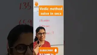 ✅Vedic method solve in secs 👍#shorts #ytshorts #trending #mathedge