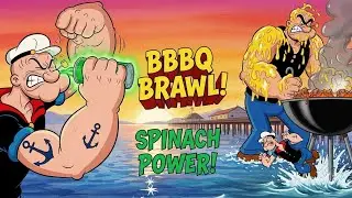 The Classic Hook Popeye vs Bluto The Ultimate BBQ Brawl 1940s Style