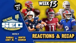 BIG UPSETS! - Week 13 College Football Reactions | Down goes Bama, Texas A&M & Ole Miss + CFP Talk