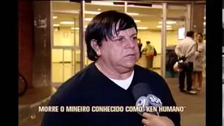 Celso Pereira Borges, o Ken Humano, será enterrado às 17h em Araxá