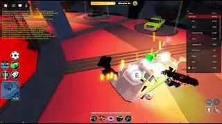 арест игрока с высокой наградой в роли Человека-паука Нуара в Roblox Jailbreak