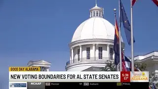 New voting boundaries for Alabama state senates