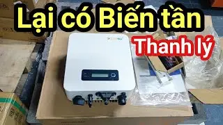 Shop Solar - Nhanh tay chốt, Biến tần thanh lý 3kw hoà lưới bám tải điện mặt trời