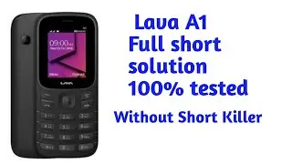 Lava a1 full short dead solution without short killer