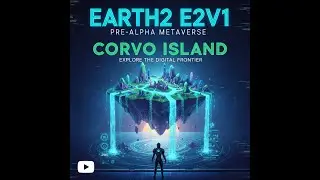 AERIAL ADVENTURES: Exploring Corvo Island in the Earth2 E2V1 Pre-Alpha Metaverse!