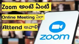 Zoom meeting options in telugu / Vestige zoom meeting/ how to join zoom meeting/ how to attend zoom