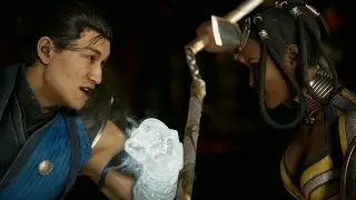 All Maskless Sub Zero Intro Dialogues with Tanya In Mortal Kombat 1