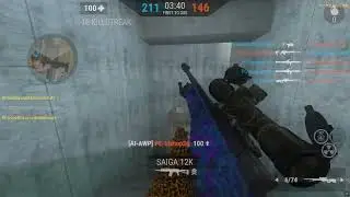 2 Minute AI-AWP Nuke | Woods | Bullet Force PC