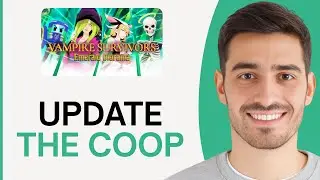 Vampire Survivors - New Update The Co-op (Step By Step)