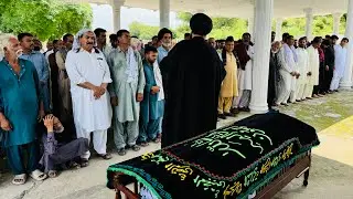 Funeral Syed Raza Shah - 20-08-2024