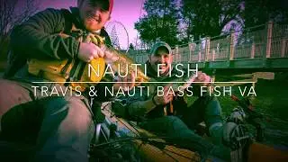 Kayak Bass Fished Virginia w Travis Belcher & Nauti Fish on Super Bowl 2020