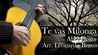 Te vas Milonga【Guitar Duo】Abel Freury（Arr. Leonardo Bravo）