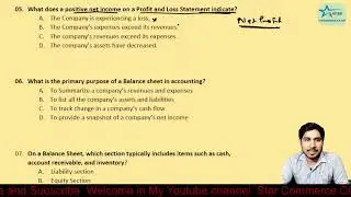 Tally Session 13। Session End Test। BS-CFA MCQ