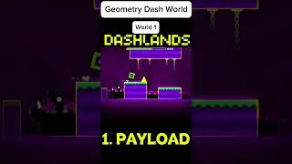 Geometry Dash World - DASHLANDS- Payload #viral #shorts #ytshorts #geometrydash