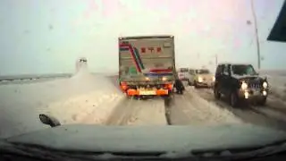 雪でスタック