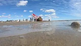 Bye-Bye, buoy! Coast Guard removes navigational aid stuck on Wells Beach