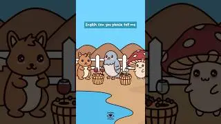Learning English vs Learning Spanish 🤯 Languages Animation Meme | Original Audio: @JoeMeLlamo