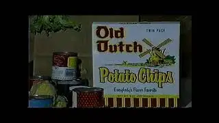 Old Dutch Chip Commercial 1985