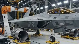 Fighter Aircraft Factory #aircraftfactory #SmartFactory