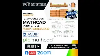 Fundaciones con Mathcad Prime 10 y ASDIP Foundation