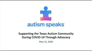 Texas Autism Advocacy COVID-19 Webinar