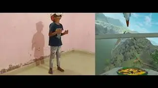 Bhoumik Enjoying Jurassic Park in VR 🦖 | Virtual Reality Experience for Kids