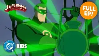 Meet Green Lantern!  🟢✨ | Superman: The Animated Series FULL EPISODE 💫 Cutdown | @dckids