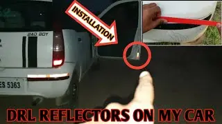 Reflector Tape on my car | How to install Custom Reflector tape on any car |