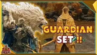Elden Ring How To Get The Guardian Armor Set Mask Garb Bracers And Greaves Gold Gear Set Location