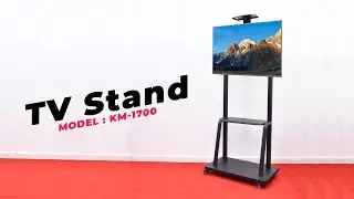 How to assemble TV Stand KM 1700 / สาธิตวิธีการประกอบ ขาตั้งทีวี แบบเคลื่อนที่ได้ KM 1700