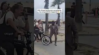 Caught street performer playing my song 🤯
