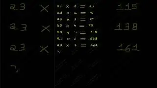 TABLE OF 23