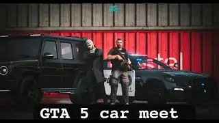 Gta 5 ps4 live car meet / takeover/ park and chill (modded cars allowed)