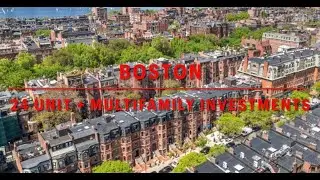 2024 Boston 24 Unit + Multifamily Investments Opportunity for Buy Hold Investors
