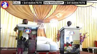 LIVE SERVICE BENEDICTION  -  GOD'S TIME MINISTRY INT'L- GABON