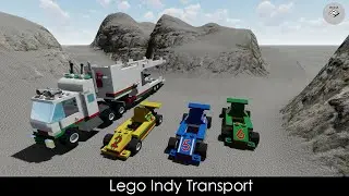 Lego System Indy Transport 6335 done in Studio 2.0