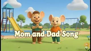Mom and Dad Song | Jonta Monta Mouse Family Nursery Rhyme | Kids Songs